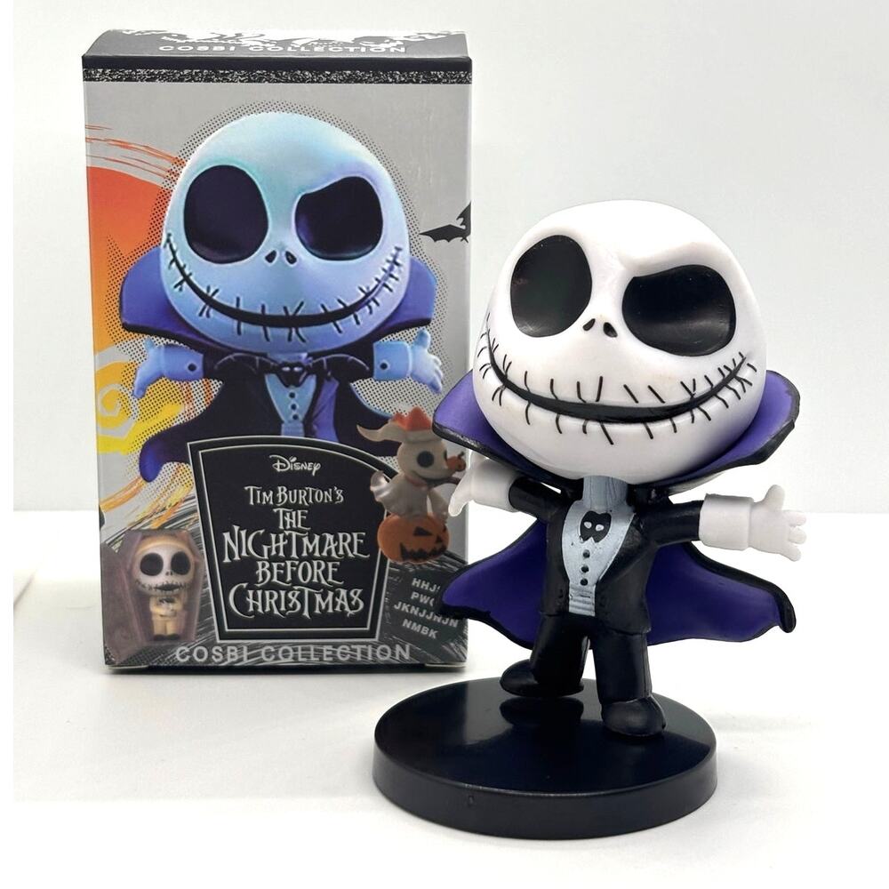 Disney x Cosbi Nightmare Before Christmas Jack Skellington Vampire Figurine